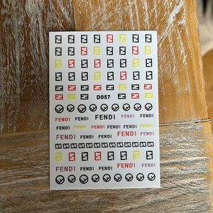 Designer Nail Decals